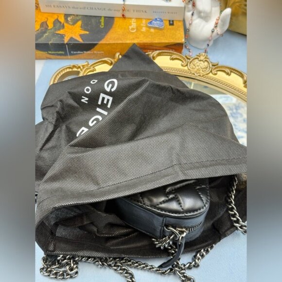 🆕 KURT GEIGER LONDON 🧿 NWOT Kensington Heart-Shaped Leather Crossbody Bag - Picture 14 of 15